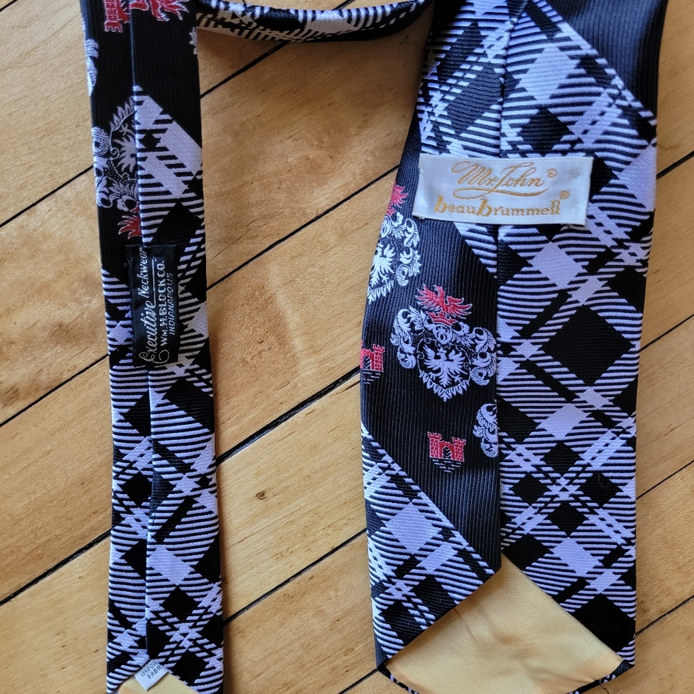 Mr. John beaubrummell executive neckwear tie - Picture 2 of 2